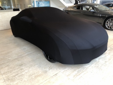 Super Soft Stretch Indoor Car Cover- Black